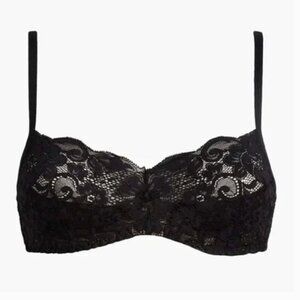 Free People NWT HAH Hook Up Demi Bra in Black Size A 28-36